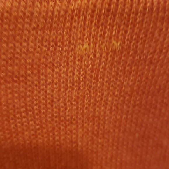 Mesh Tonal Stripped Orange Top Fall HALLOWEEN - Picture 11 of 14